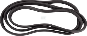 Glass rubber seal