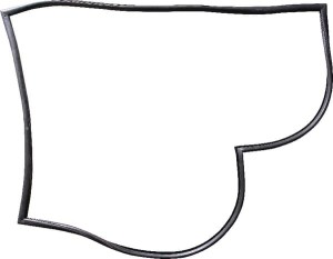 Uszczelka szyby przedniej John Deere OEM