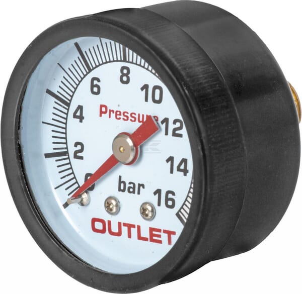 Manometr ?40 1/4" 0-16 | poltechparts.pl