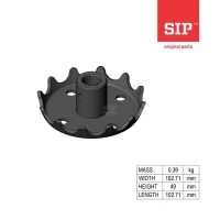 Segment koła zębatego, spawany | poltechparts.pl