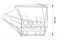 Łyżka o dużej pojemności, prawa | poltechparts.pl