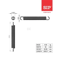 Sprężyna | poltechparts.pl