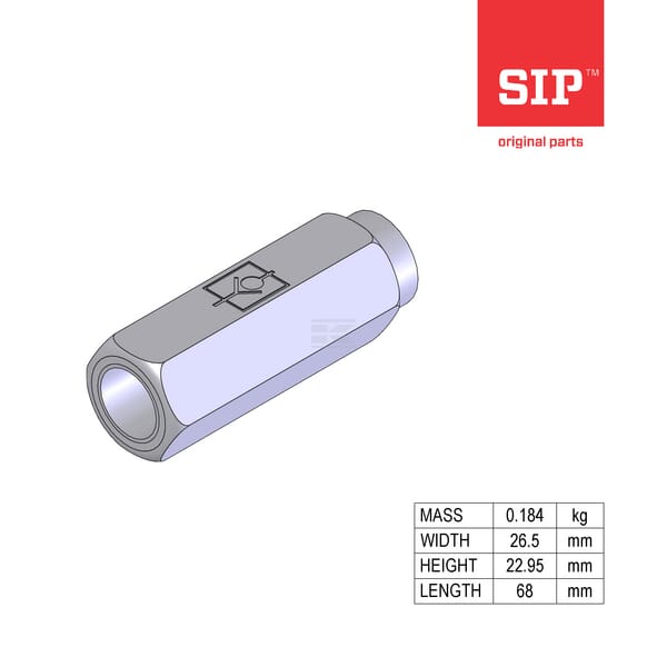 Zawór zwrotny VU / 38 | poltechparts.pl