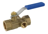 Zawór kulowy 1/2", gwinty wewnętrzne+odpo… | poltechparts.pl