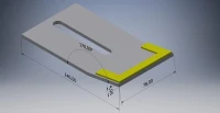 Zgarniak z węglikiem spiekanym 140x75 | poltechparts.pl