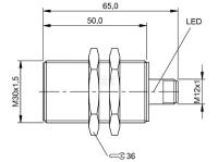Czujnik indukcyjny zbliżeniowy | poltechparts.pl