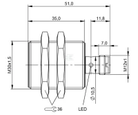 Czujnik indukcyjny zbliżeniowy | poltechparts.pl
