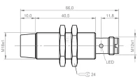 Czujnik indukcyjny zbliżeniowy | poltechparts.pl