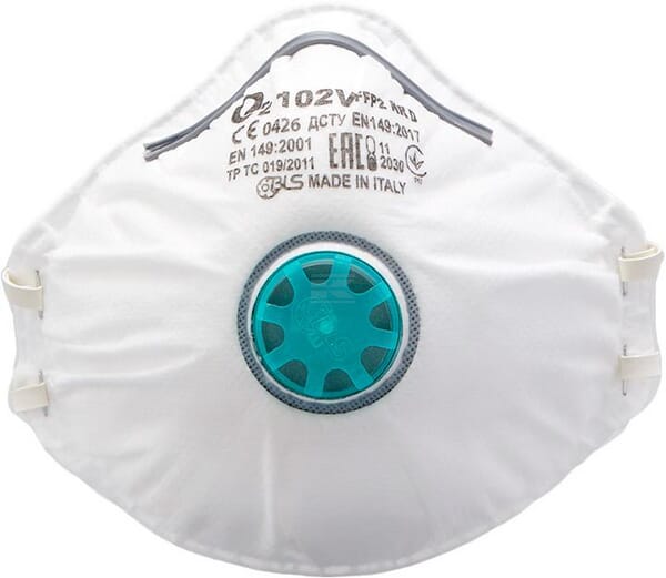 Dust mask O2 102V FFP2 NR D 20pcs | poltechparts.pl