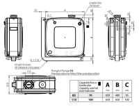Zbiornik 85 l 480x650x310 mm + zestaw uch… | poltechparts.pl