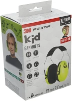 Kid Earmuffs 27dB neon green | poltechparts.pl