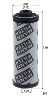 Filtr oleju hydrauliki | poltechparts.pl