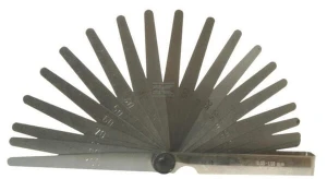 Szczelinomierz 0.05 - 1.0mm, 20 listków HG620210