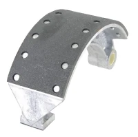 Szczęka hamulcowa 140/8 z okładziną | poltechparts.pl