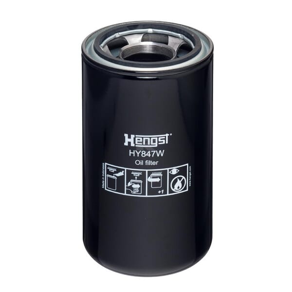 Filtr oleju hydraulicznego, przykręcany