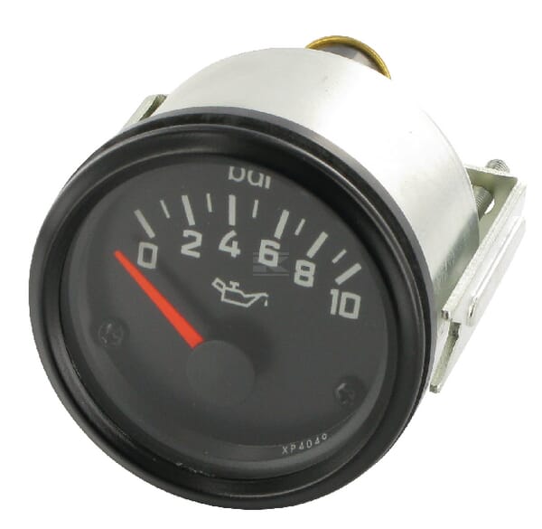 Manometr ciśnienia oleju, 24V, 10 bar | poltechparts.pl