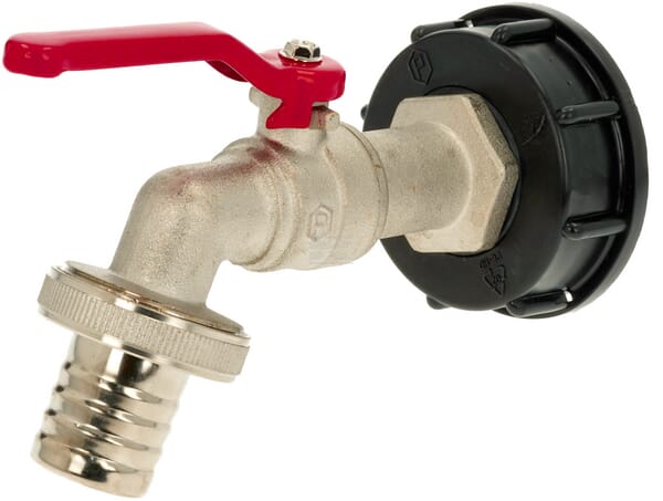 Adapter zbiornika IBC S60x6 z zaworem cze… | poltechparts.pl