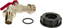 Adapter zbiornika IBC S60x6 z zaworem cze… | poltechparts.pl