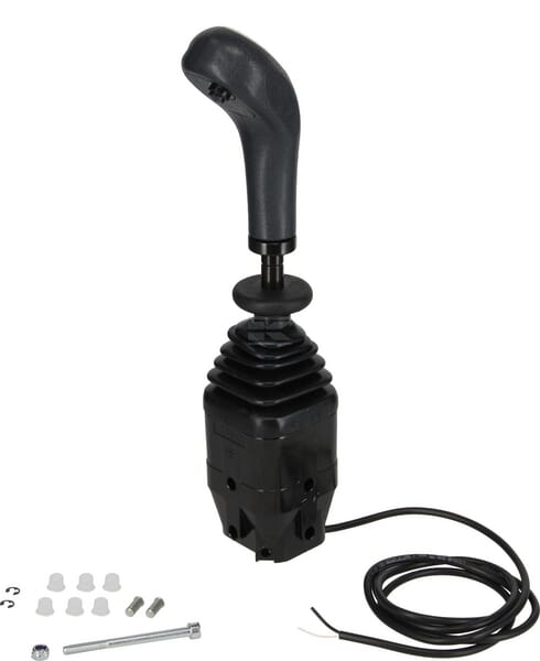 Joystick z 1 przyciskiem, widełki | poltechparts.pl