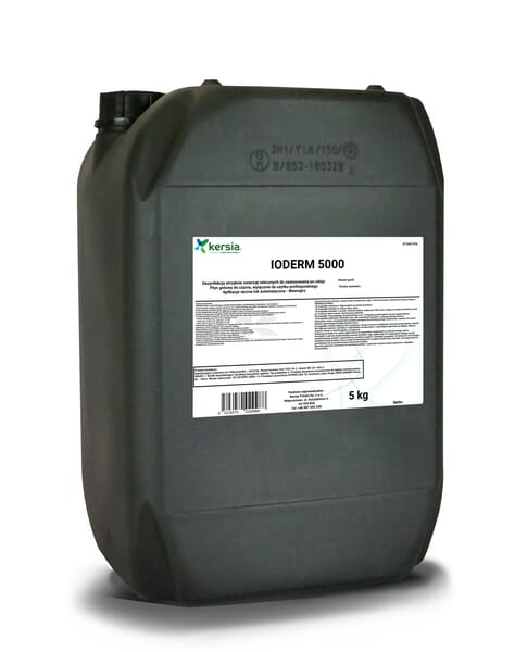IODERM 5000 - Preparat na bazie jodu do dezynfekcji strzyku po doju, 5 kg