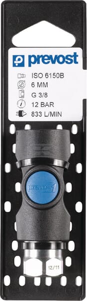 Szybkozłącze bezpieczne gwint wewnętrzny 3/8" BSP