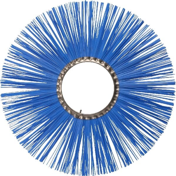 Sczotka pierścieniowa polyester, 500 x 5" 128 niebieska Ø 2,2 mm