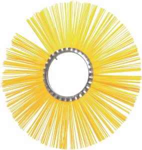 Sczotka pierścieniowa polyester, 600 x 7" / 180 żółta Ø 2,5 mm
