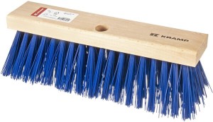 Szczotka z tworzywa PCW niebiska 36 cm