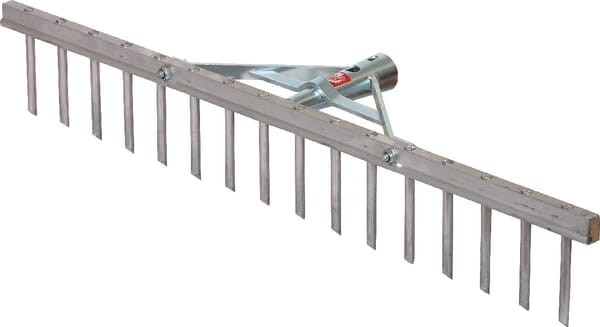 Grabie aluminiowe, 16-zębne 62 cm