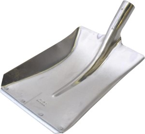 Łopata aluminiowa z okuciem, nieoprawna