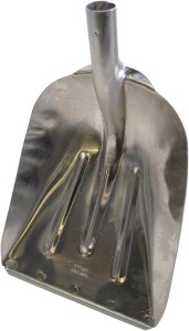 Łopata aluminiowa z okuciem profilowana, nieoprawna