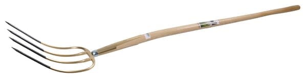 Widły oprawne ze skuwką, 4-zębne trzonek 135 cm