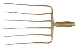 Widły do kukurydzy nieoprawne SHW, 6 zębów 360 x 320 mm