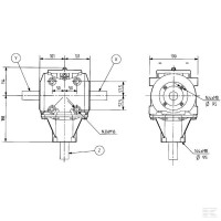 Przekładnia T-278A, przełożenie 1:2,9 | poltechparts.pl