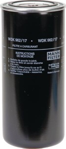 Filtr wymienny paliwa