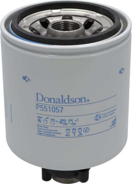 Filtr paliwa z separatorem wody, przykręcany