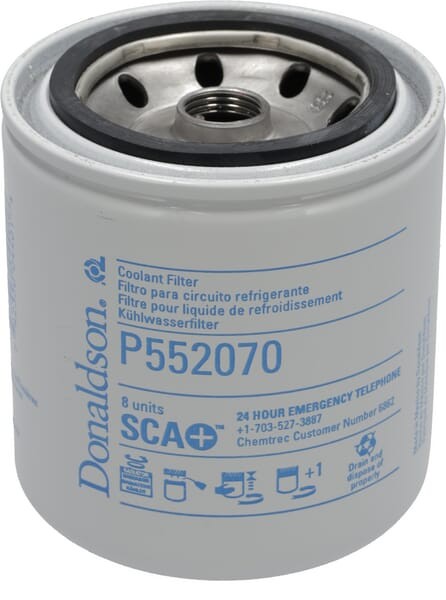 Filtr układu chłodzenia przykręcany