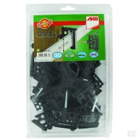 Izolator do taśmy, czarny 30 szt. AKO — 4… | poltechparts.pl