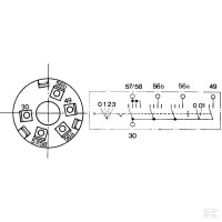 Włącznik świateł 23101000 | poltechparts.pl