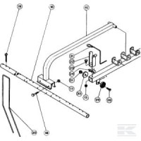 Palce wieńca grabiącego Kuhn  57502800N | poltechparts.pl