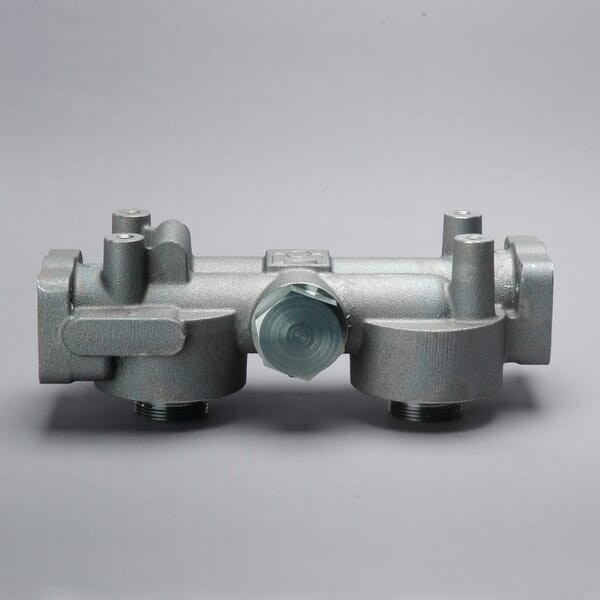 Zespół głowicy zbiorczej płynów