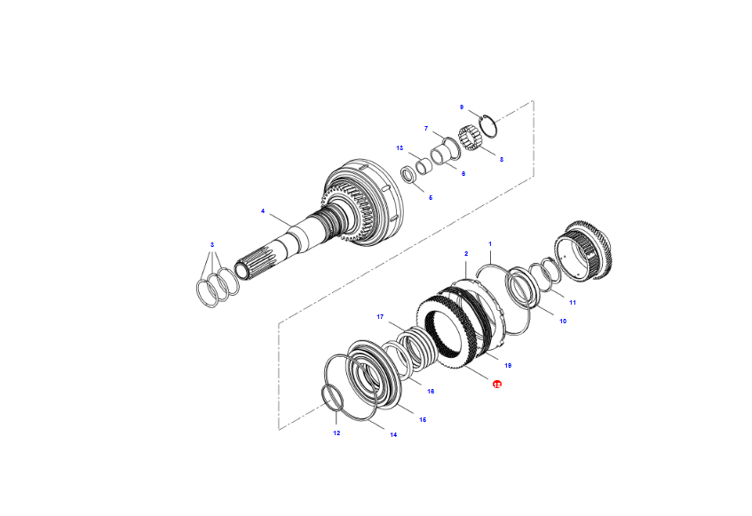 Zestaw tarczek ACP0275950