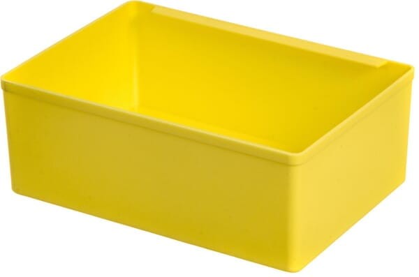 Wkład skrzynki 117x167x62 mm żółty z tworzywa, D62