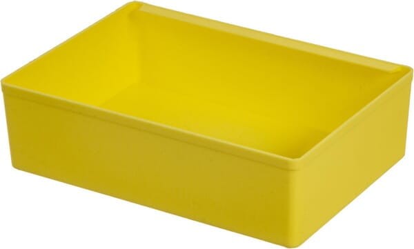 Wkład skrzynki 117x167x48 mm żółty z tworzywa, D48
