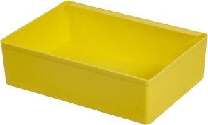 Wkład skrzynki 117x167x48 mm żółty z tworzywa, D48