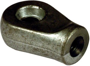 Końcówka oczkowa sprężyny gazowej, ocynk