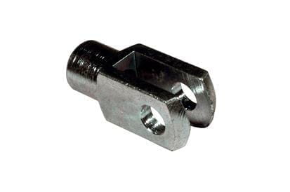 Końcówka widełkowa z otworami sprężyny gazowej