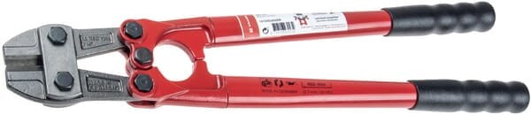 Nożyce do drutu, L-460 mm, max Ø 7 mm - 40 HRC