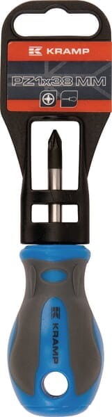 Wkrętak krzyżowy krótki PZ, 1 x 38 mm