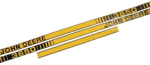 Zestaw naklejek „John Deere 3650”
